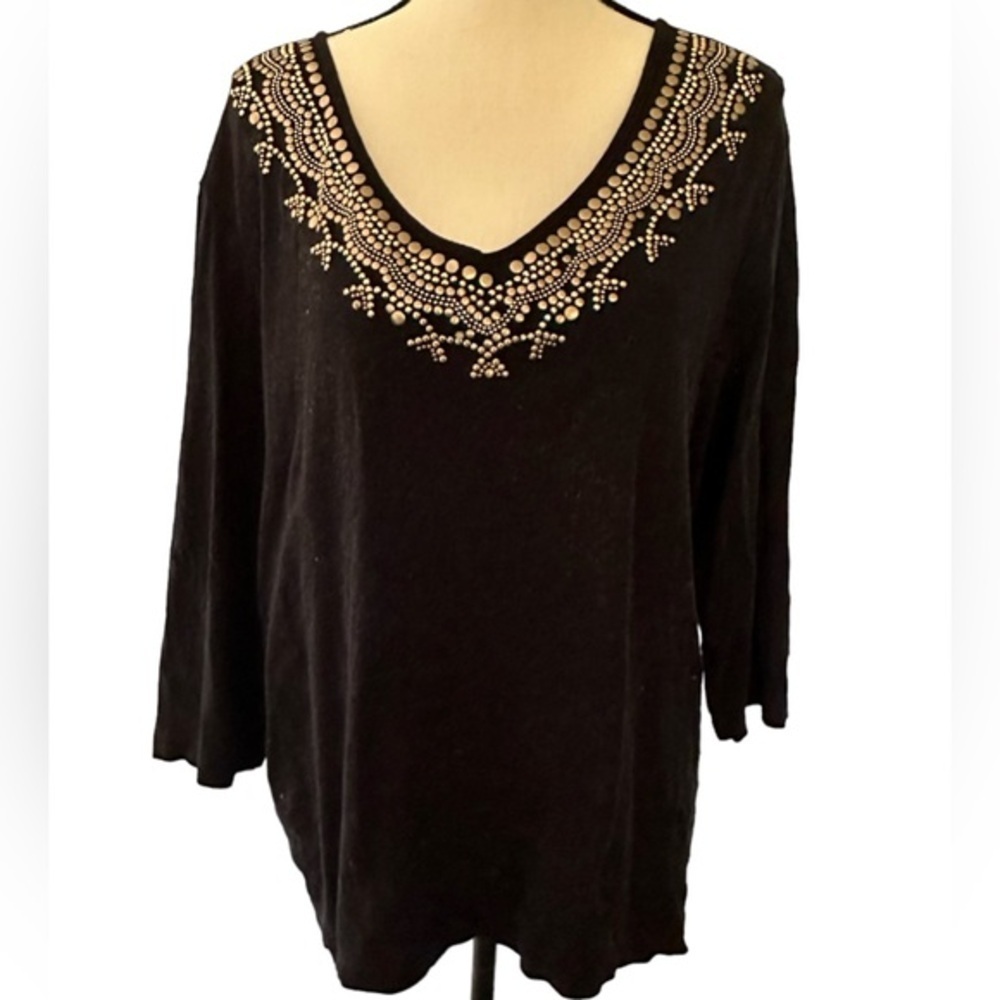 Karen Scott top size 1X